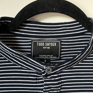 Todd Snyder Band Collar polo
